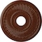 Ekena Millwork Melonie Medallion (Canopies up to 6 3/8"), 16"OD x 3 5/8"ID x 3/4"P, Burnished Mahogany Crackle CM16MLBMC - alternate 1